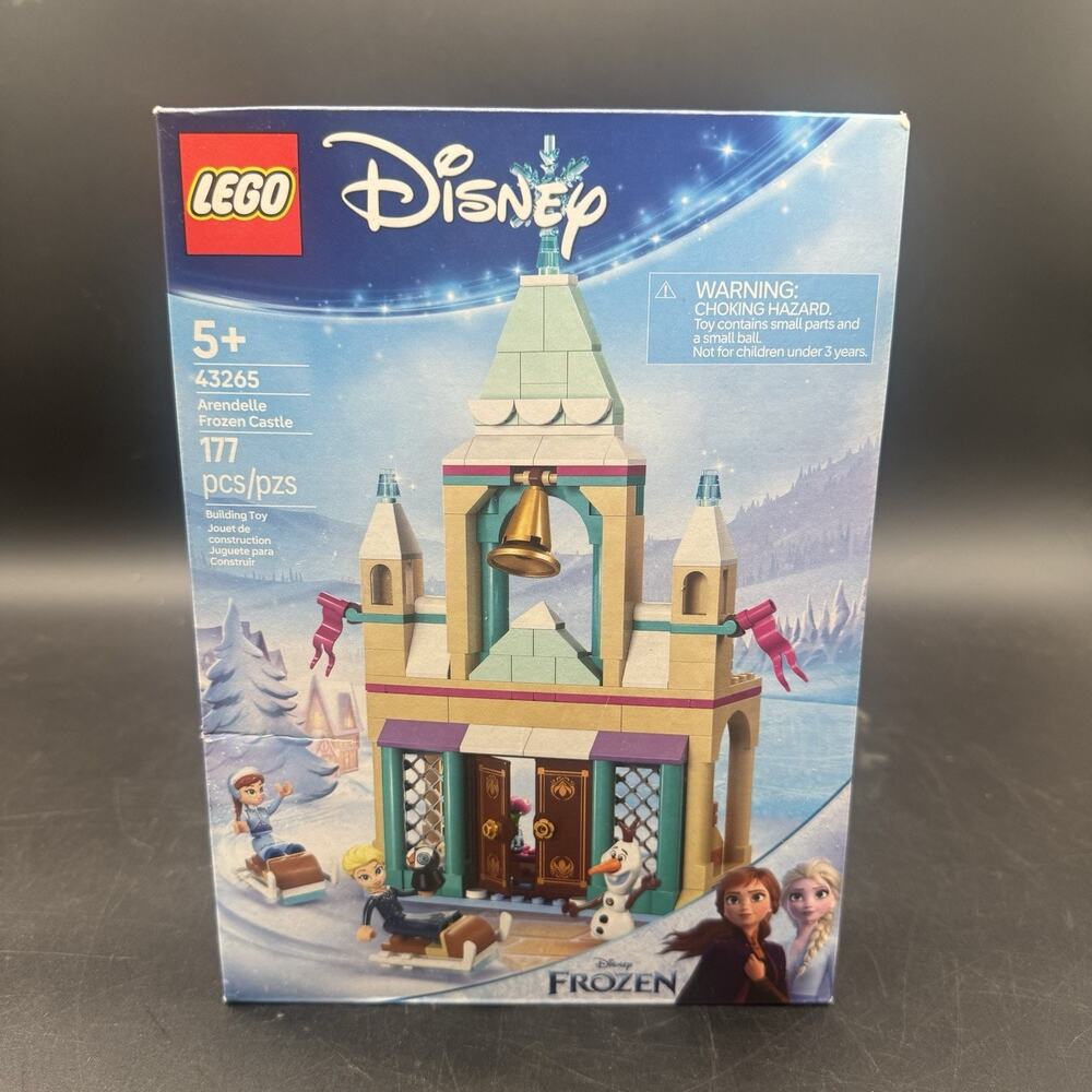 LEGO Disney Frozen Arendelle Frozen Castle 43265 Anna Elsa Olaf 177pc Sealed NEW